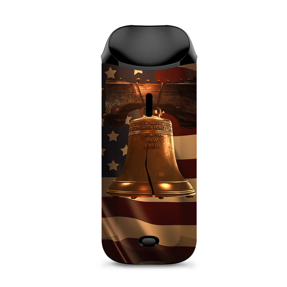  Liberty Bell And Flag Vaporesso Nexus AIO Kit Skin