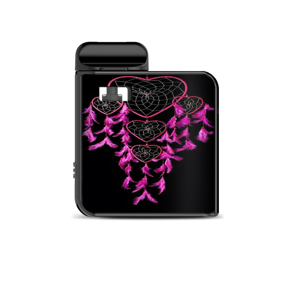  Heart Pink Feather Dream Catcher Smok Mico Kit Skin