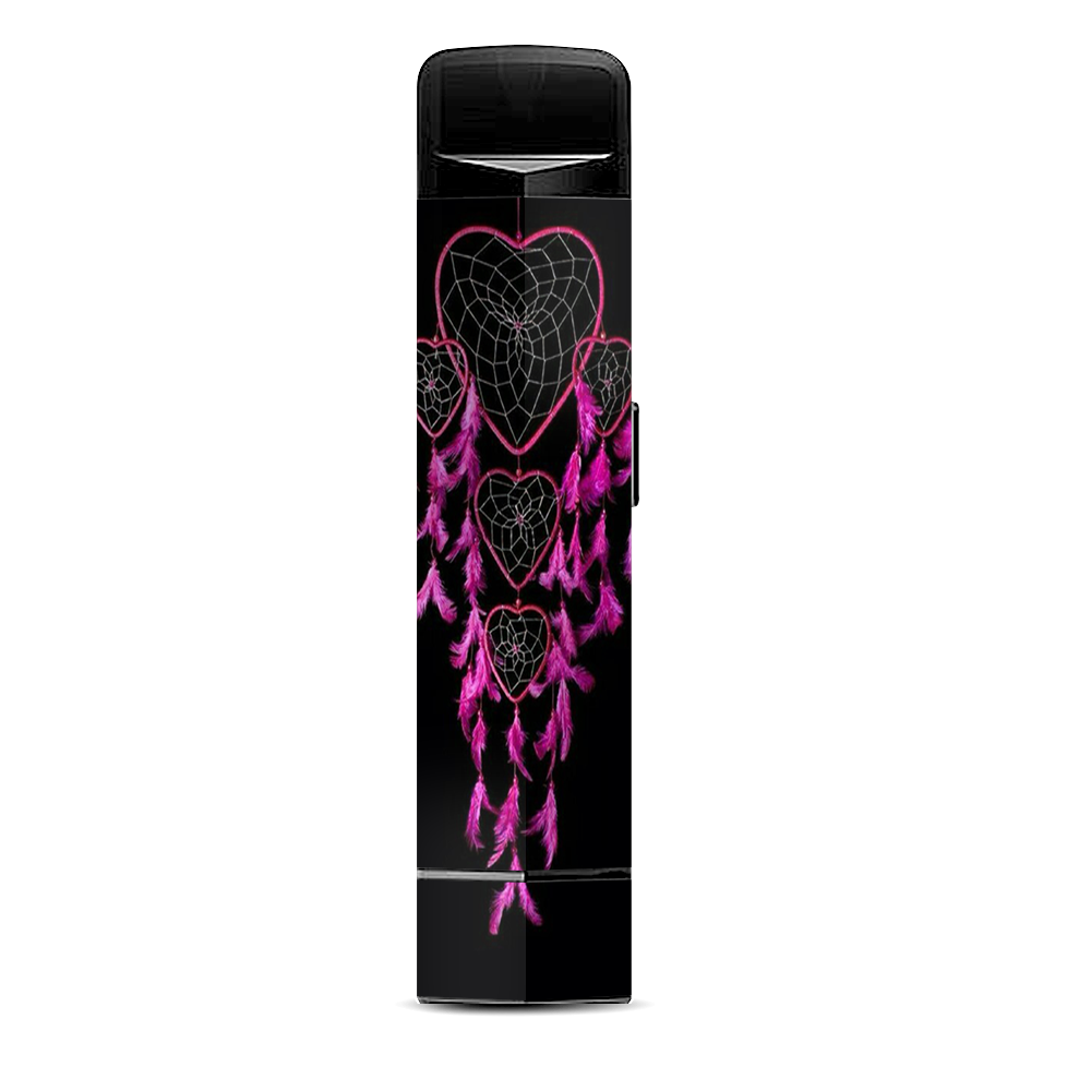  Heart Pink Feather Dream Catcher Suorin Edge Pod System Skin