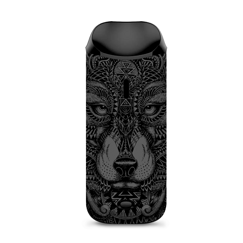  Aztec Lion Wolf Design Vaporesso Nexus AIO Kit Skin