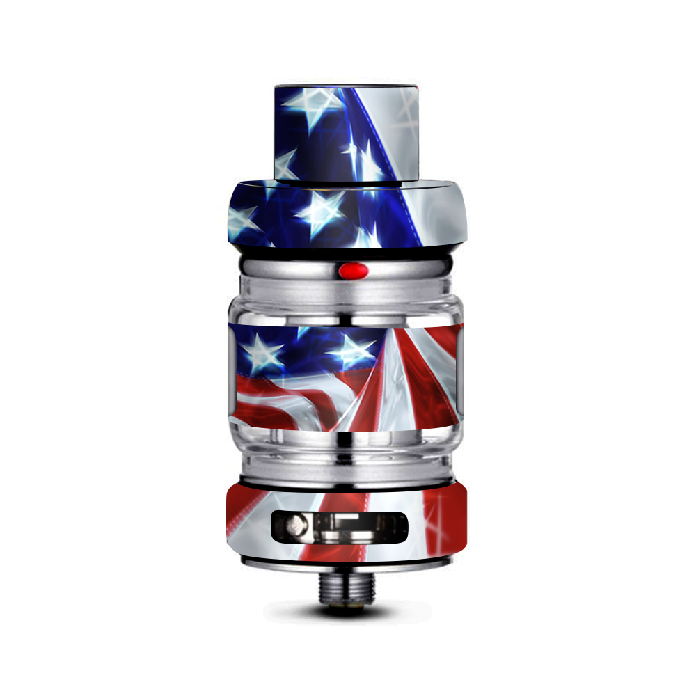  Electric American Flag U.S.A. Freemax Mesh Pro Tank Skin