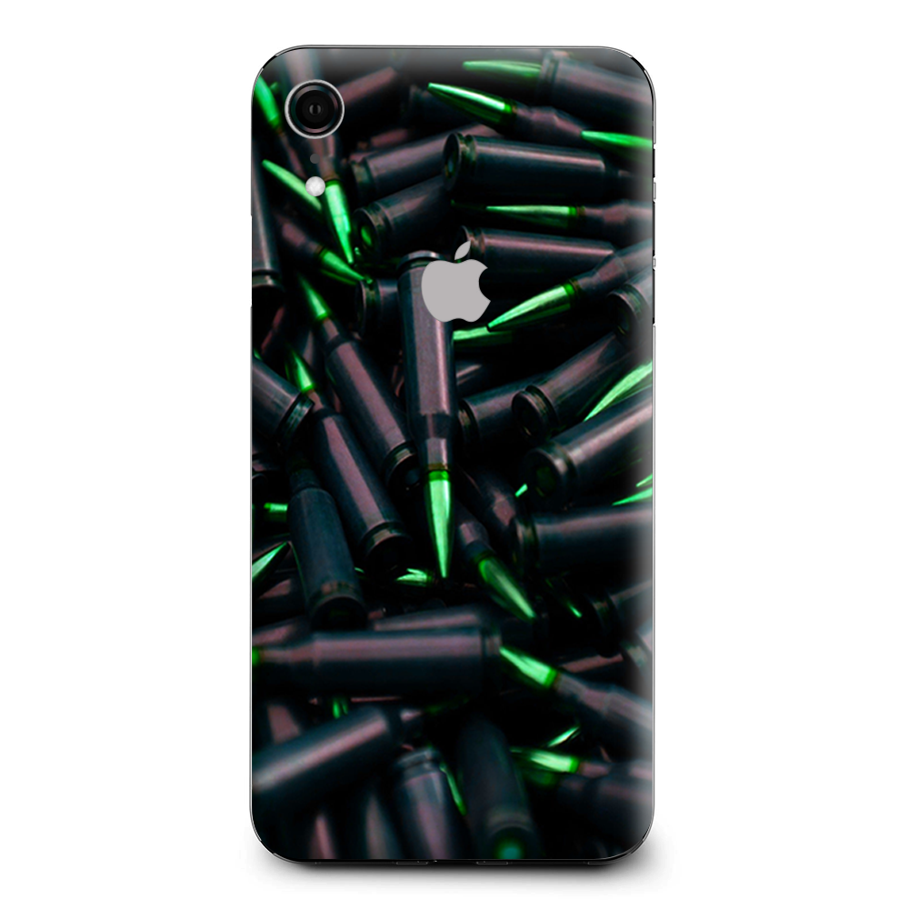 Green Bullets Military Rifle Ar Apple iPhone XR Skin