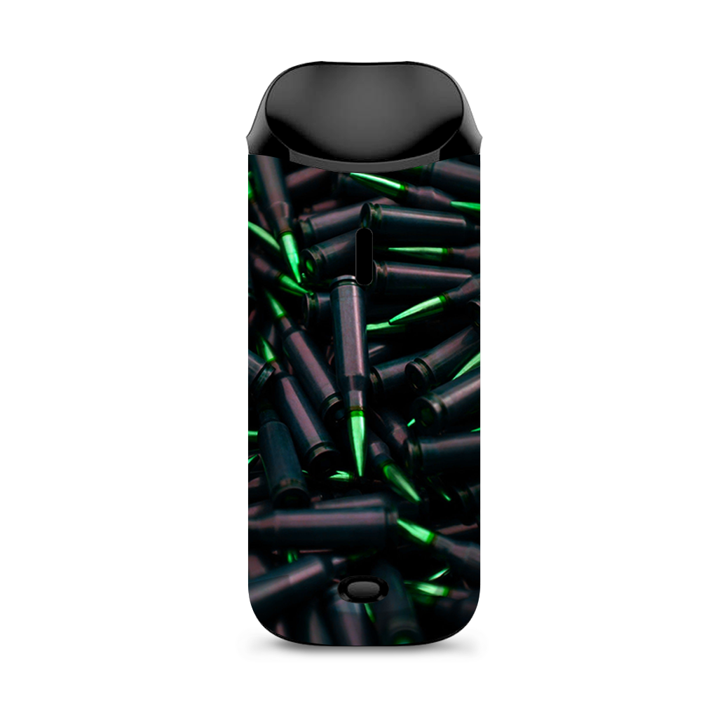  Green Bullets Military Rifle Ar Vaporesso Nexus AIO Kit Skin