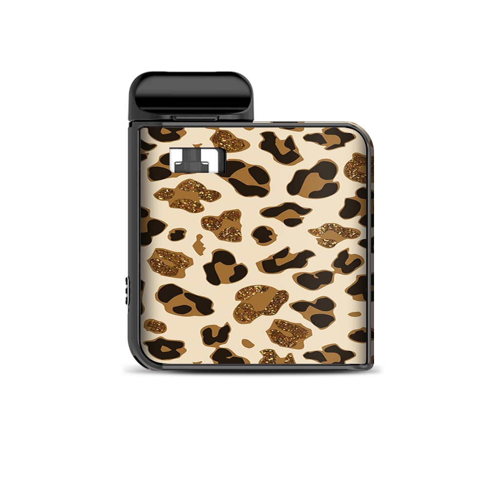  Leopard Print Glitter Print (Not Real Glitter) Smok Mico Kit Skin