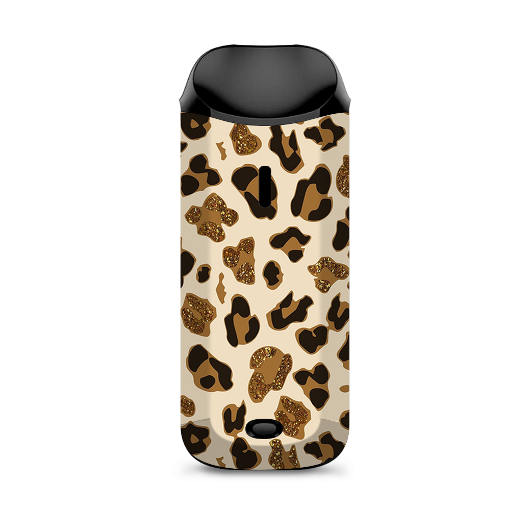  Leopard Print Glitter Print (Not Real Glitter) Vaporesso Nexus AIO Kit Skin