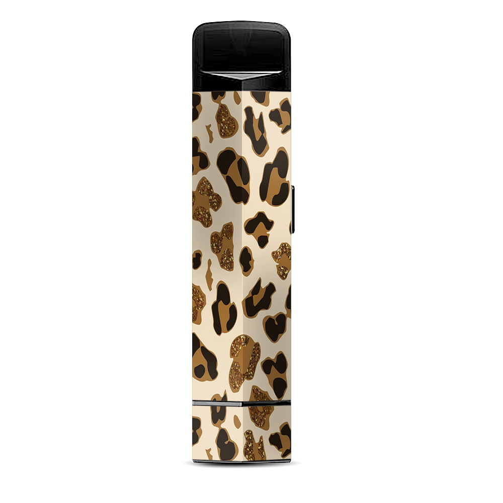  Leopard Print Glitter Print (Not Real Glitter) Suorin Edge Pod System Skin