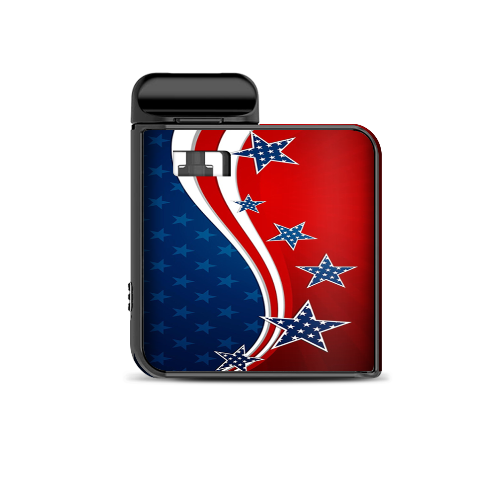  America Independence Stars Stripes Smok Mico Kit Skin