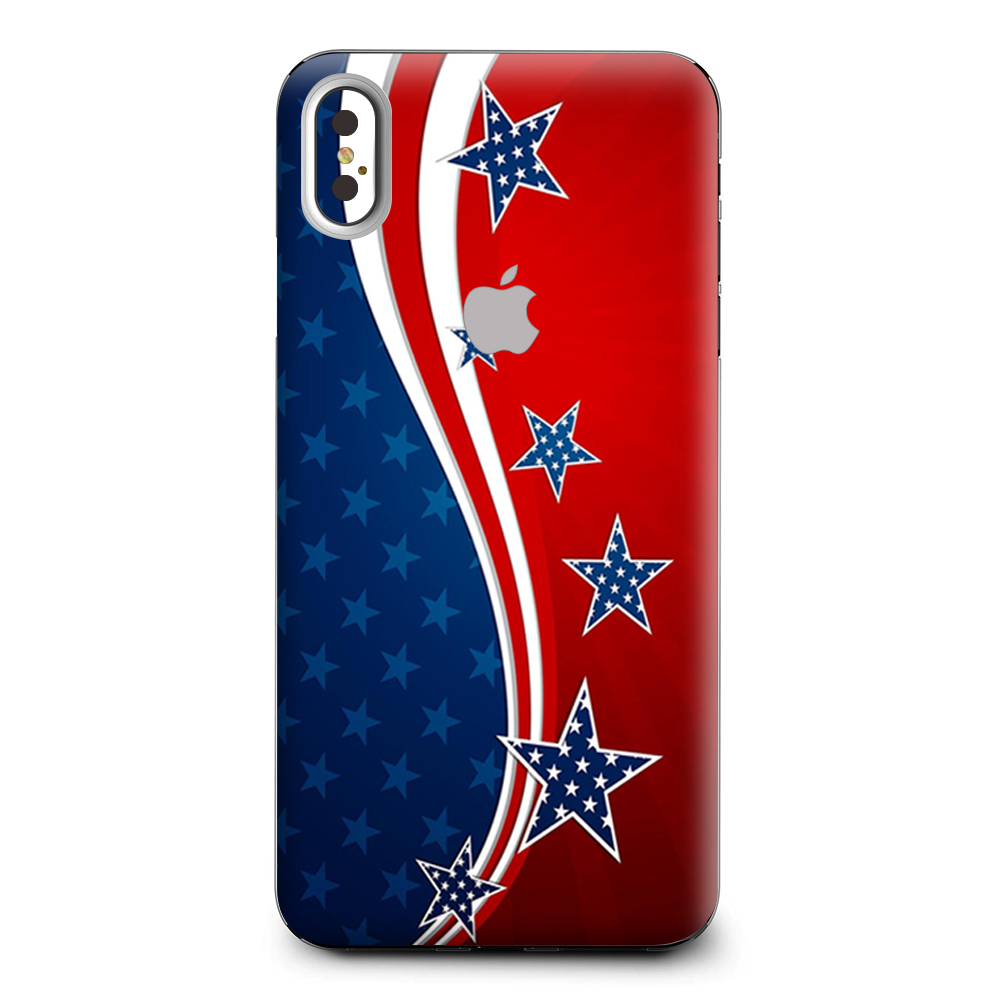 America Independence Stars Stripes Apple iPhone XS Max Skin