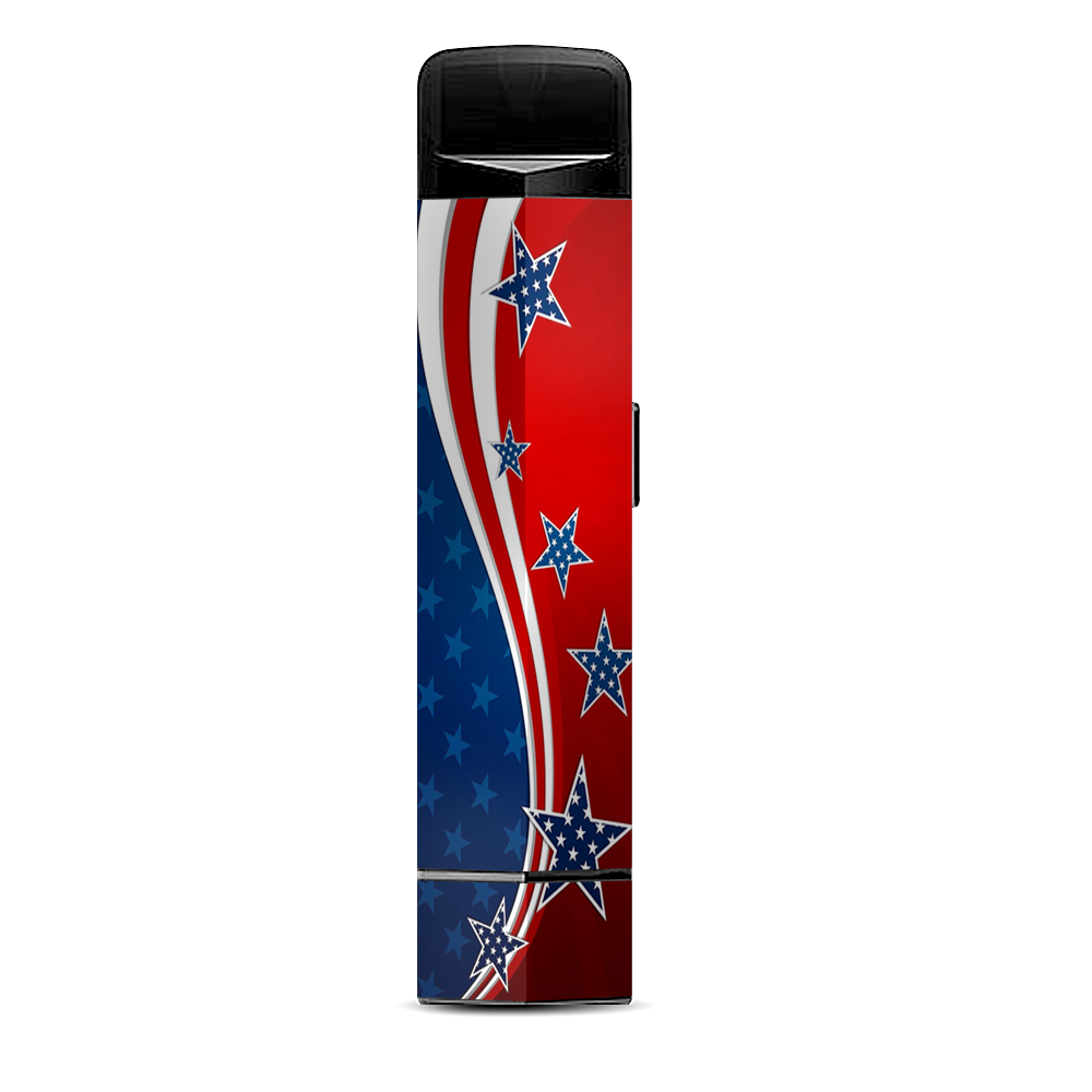  America Independence Stars Stripes Suorin Edge Pod System Skin