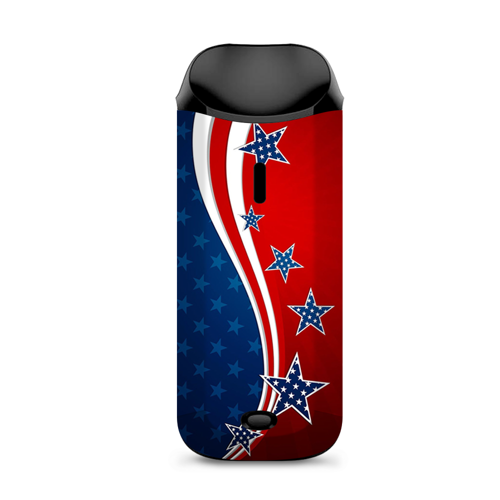  America Independence Stars Stripes Vaporesso Nexus AIO Kit Skin