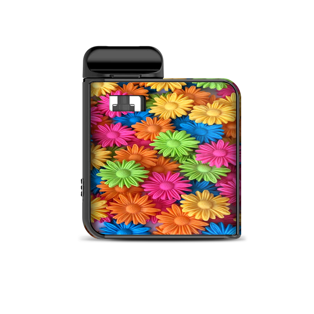  Colorful Wax Daisies Flowers Smok Mico Kit Skin