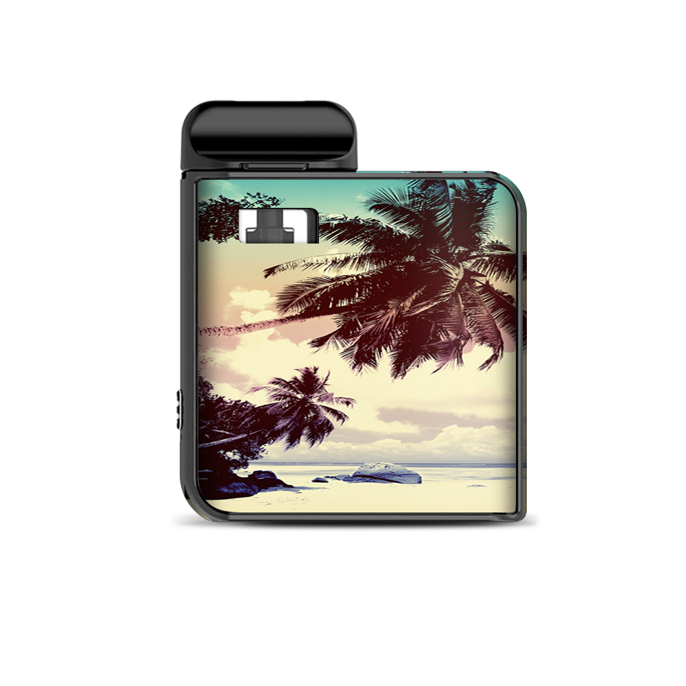  Faded Beach Palm Tree Tropical Smok Mico Kit Skin