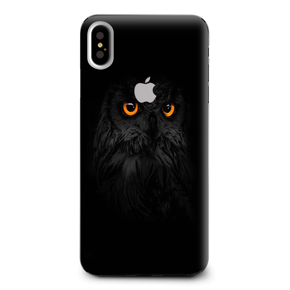 Owl Eyes In The Dark Apple iPhone XS Max Skin