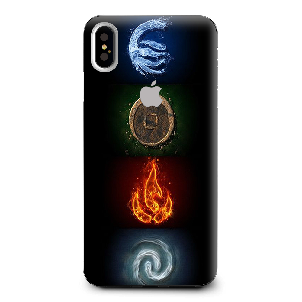 Elements Water Earth Fire Air Apple iPhone XS Max Skin