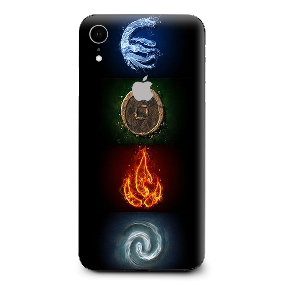 Elements Water Earth Fire Air Apple iPhone XR Skin