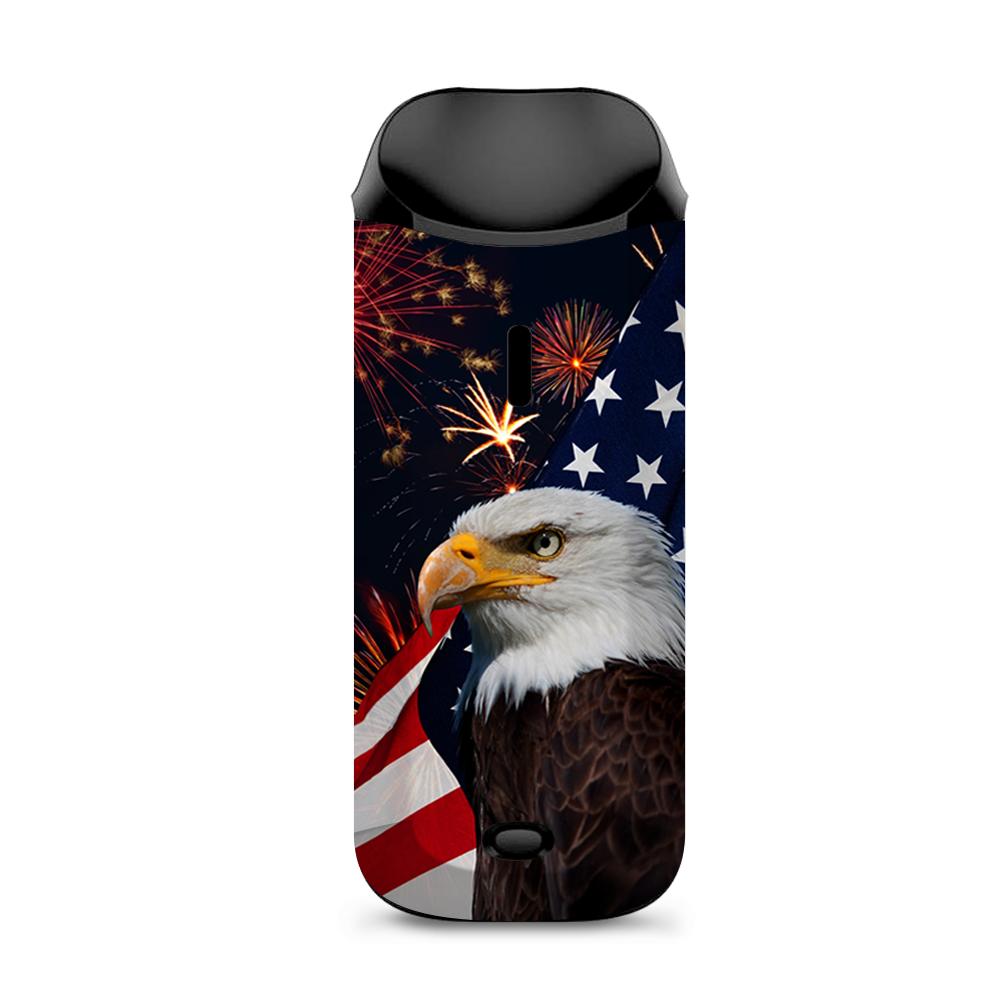  Eagle America Flag Independence Vaporesso Nexus AIO Kit Skin