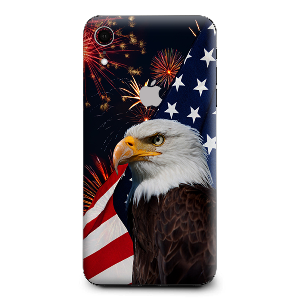 Eagle America Flag Independence Apple iPhone XR Skin