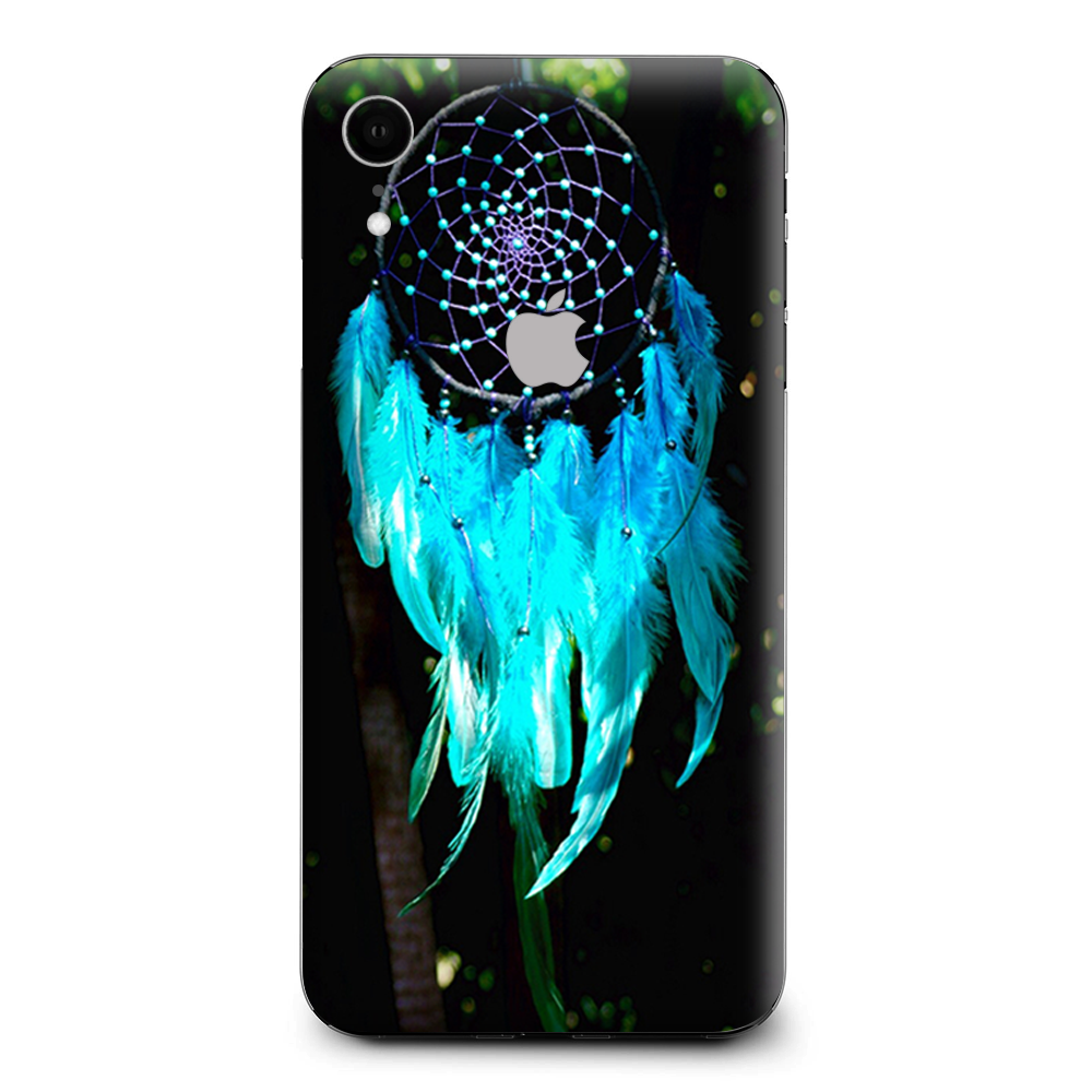 Dream Catcher Dreamcatcher Blue Feathers Apple iPhone XR Skin