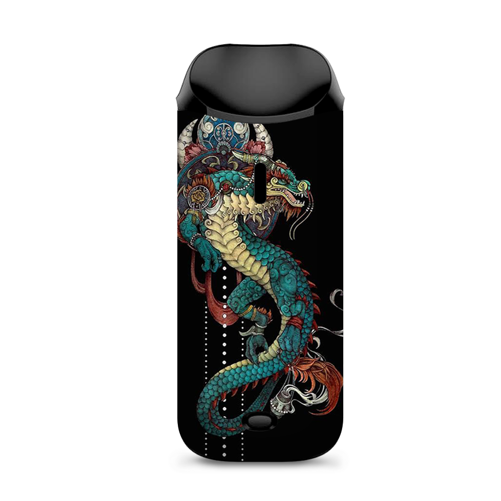  Dragon Japanese Style Tattoo Vaporesso Nexus AIO Kit Skin