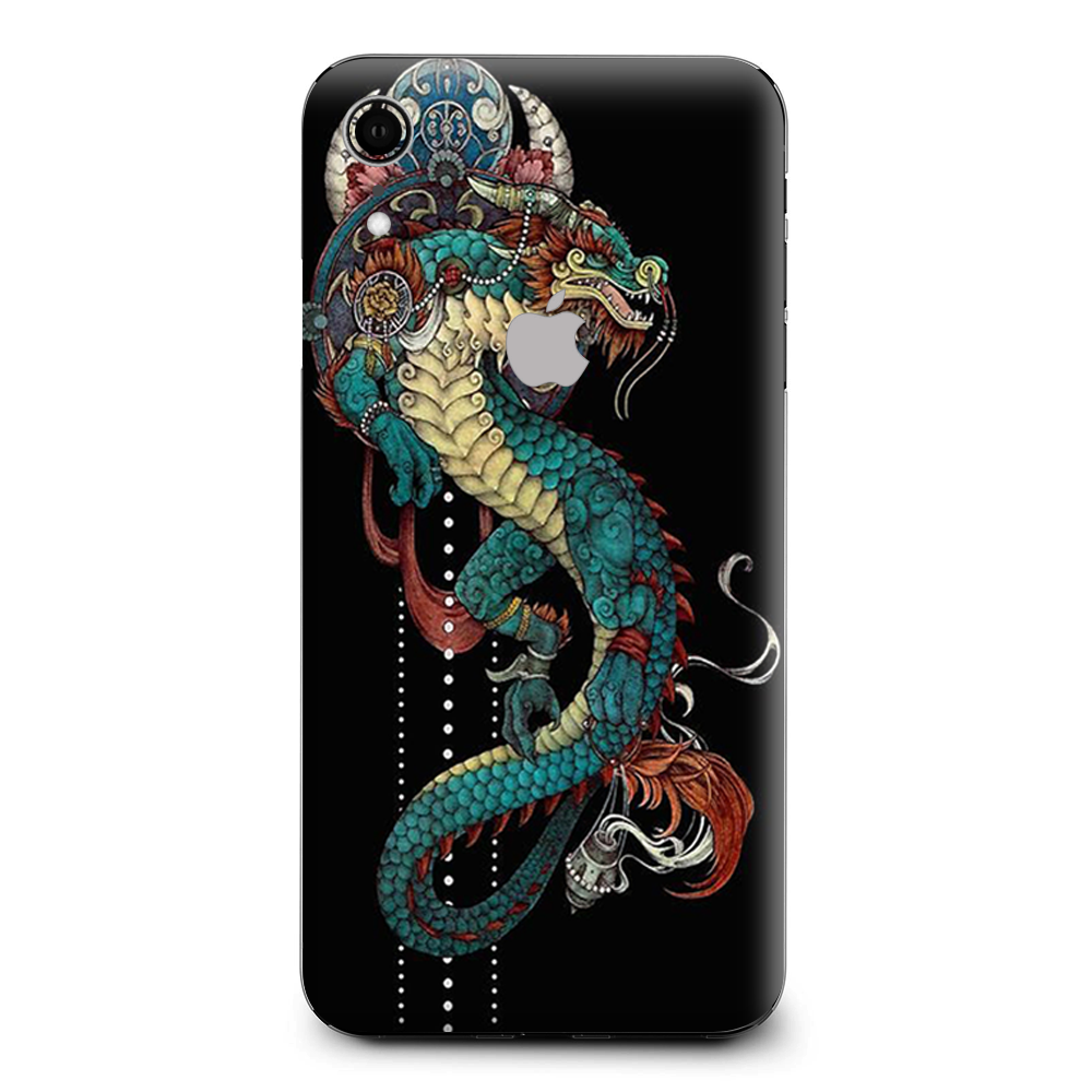 Dragon Japanese Style Tattoo Apple iPhone XR Skin