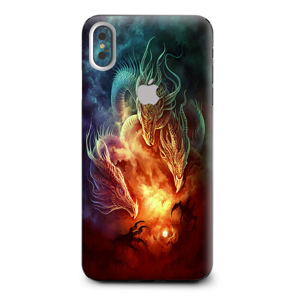 Dragons Fireball Magic Apple iPhone XS Max Skin