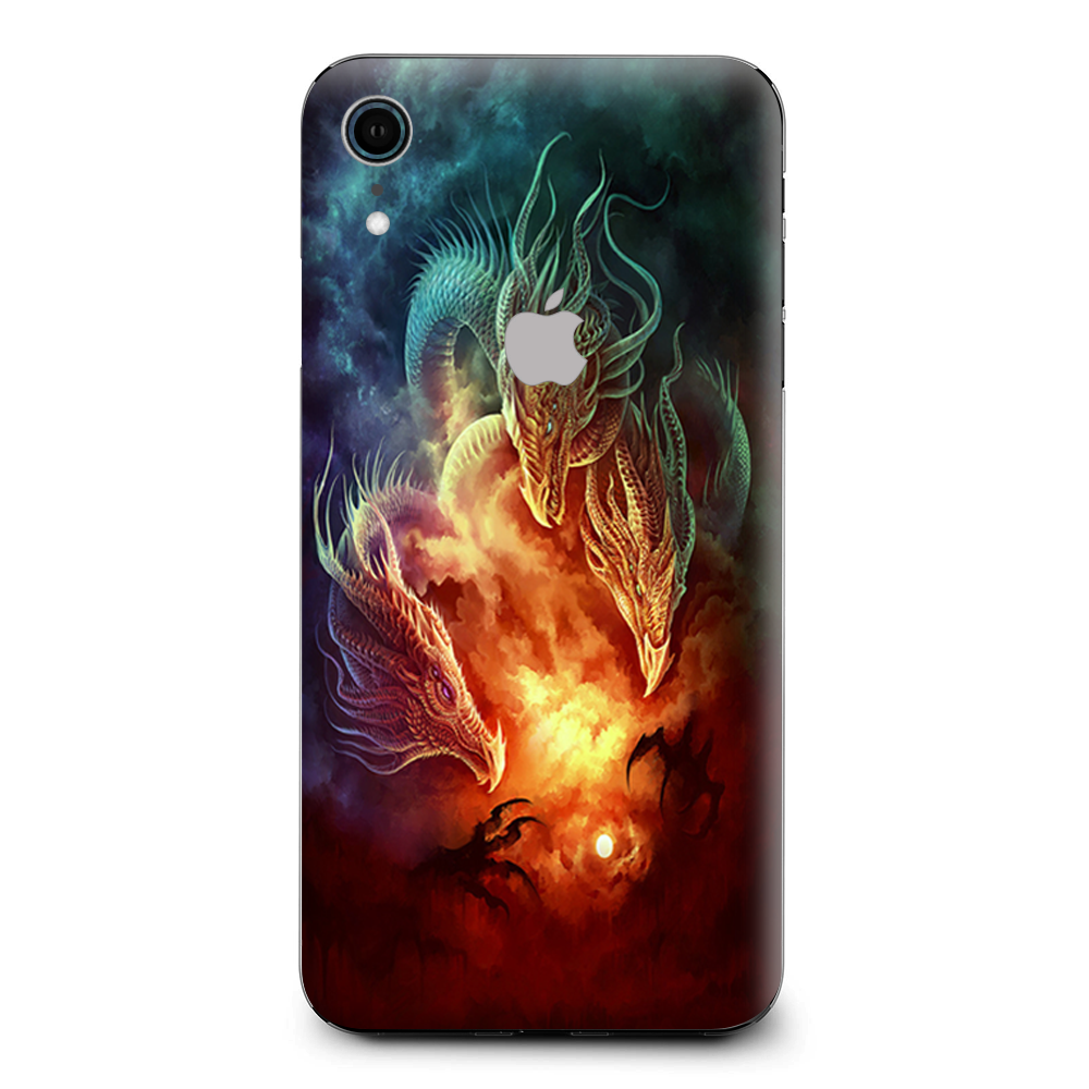 Dragons Fireball Magic Apple iPhone XR Skin