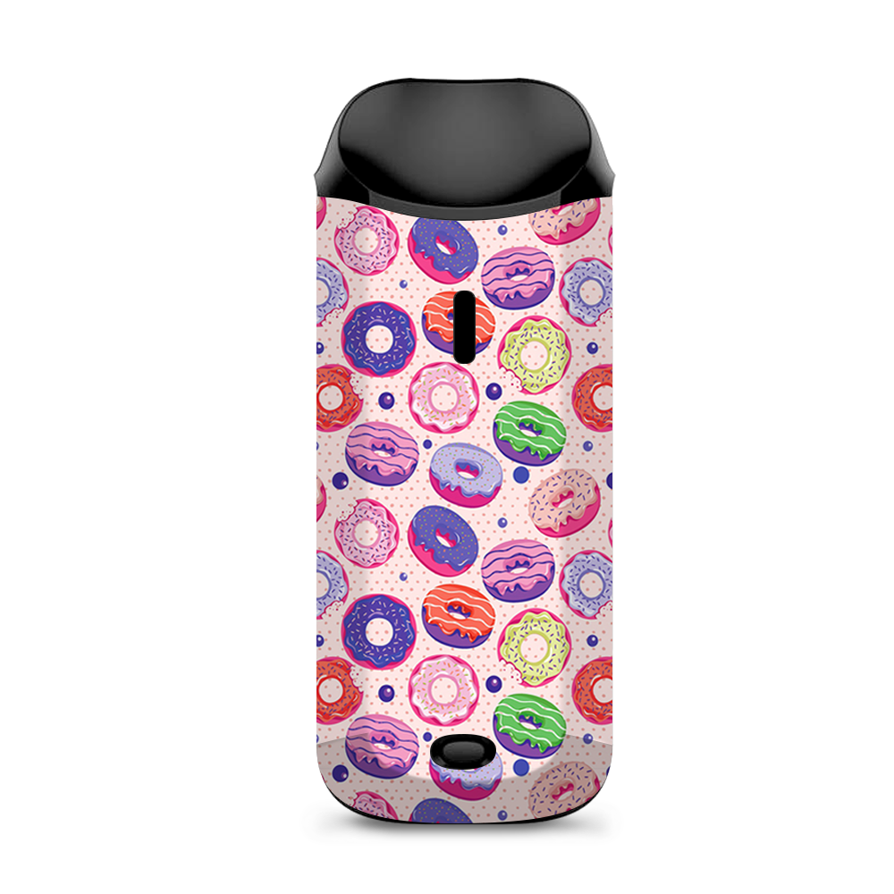  Donuts Yum Doughnuts Pattern Vaporesso Nexus AIO Kit Skin