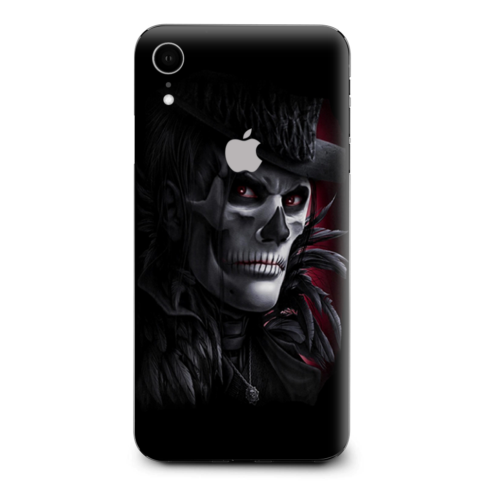 Dead Mask Skull Face Hat Apple iPhone XR Skin