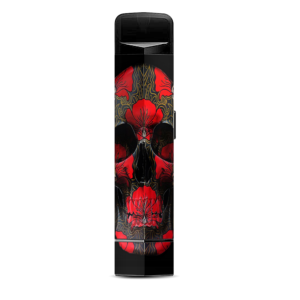  Dark Flowers Skull Art Suorin Edge Pod System Skin