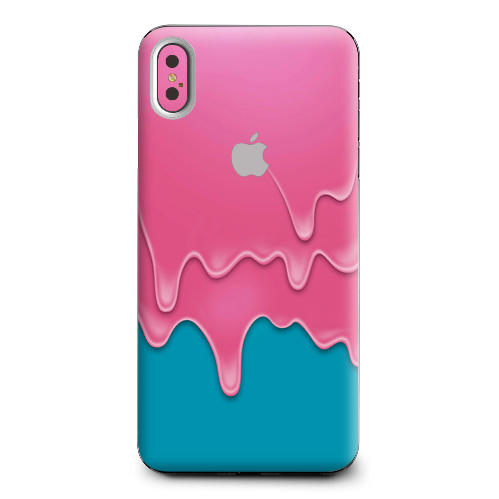 Dripping Ice Cream Drips Apple iPhone XS Max Skin