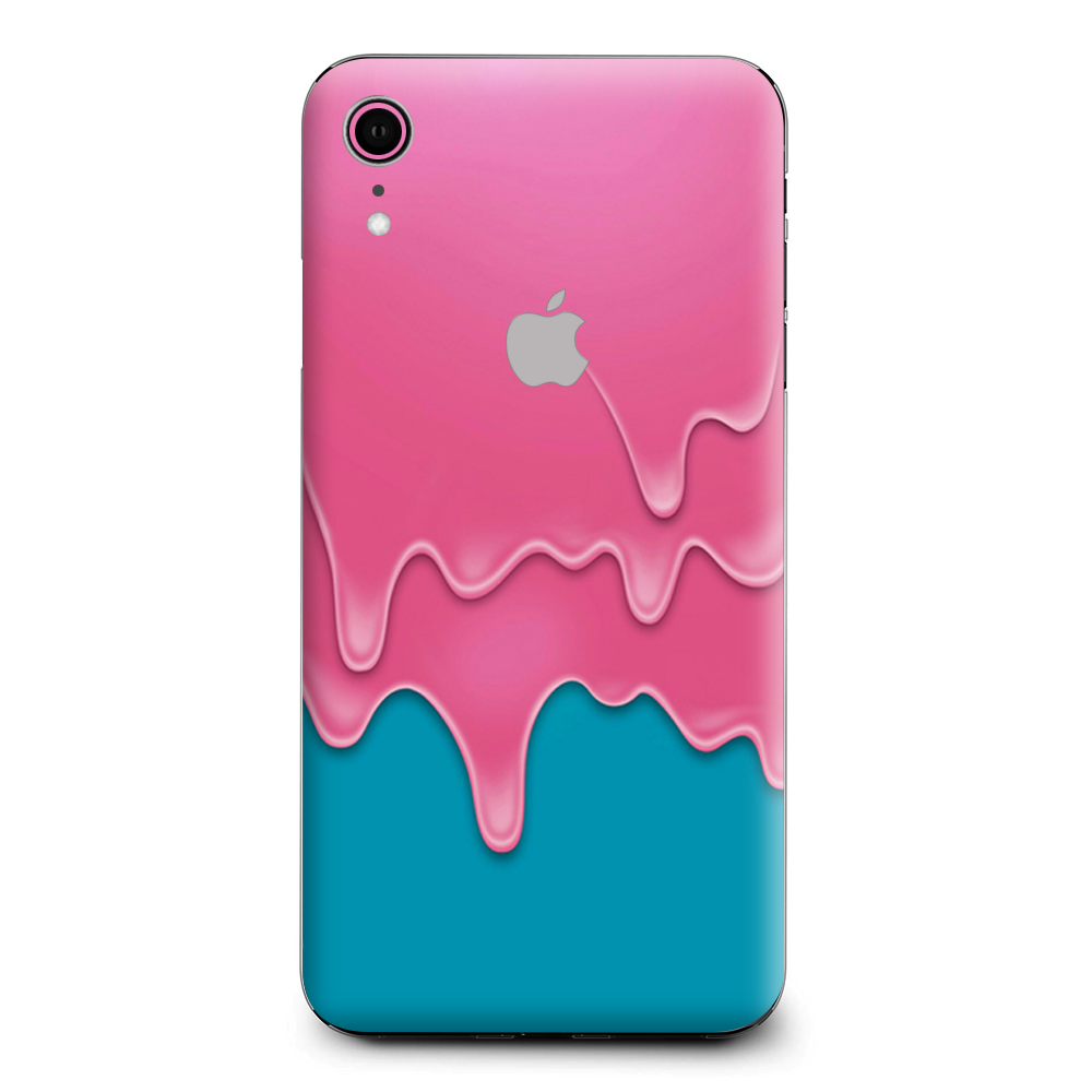 Dripping Ice Cream Drips Apple iPhone XR Skin