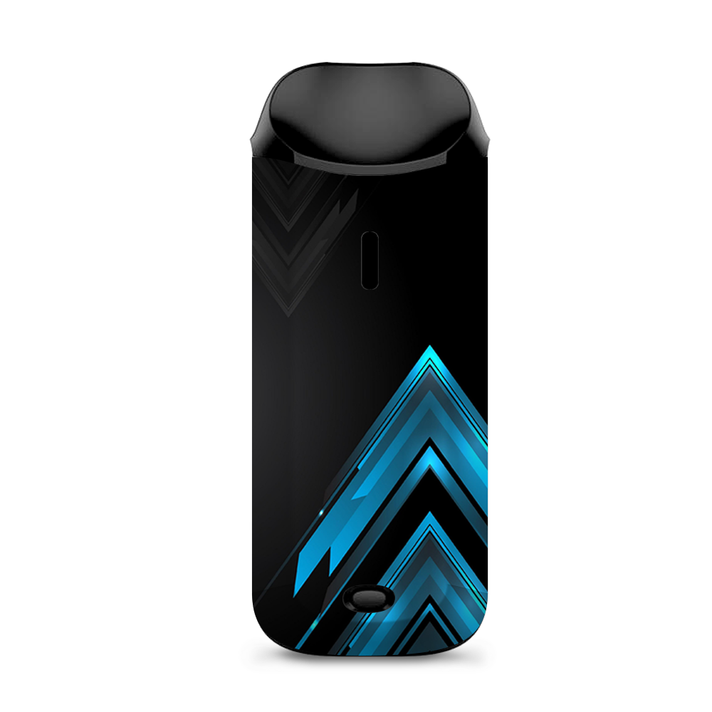  Black Blue Sharp Design Edge Vaporesso Nexus AIO Kit Skin