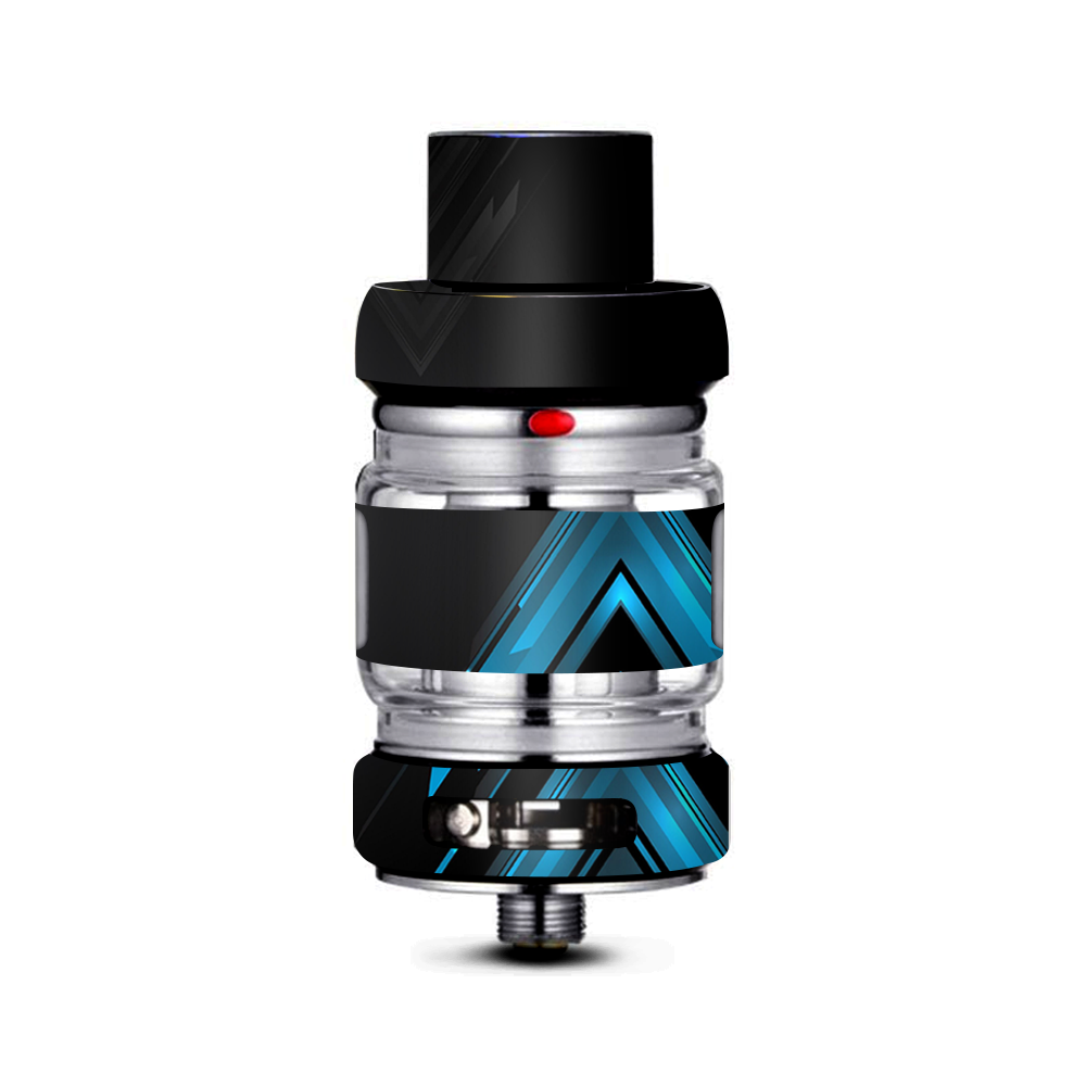  Black Blue Sharp Design Edge Freemax Mesh Pro Tank Skin