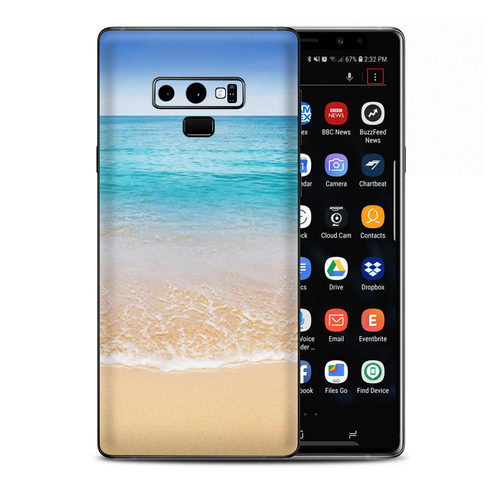 Bahamas Beach Samsung Galaxy Note 9 Skin