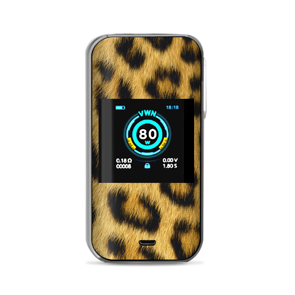  Cheetah Print Vaporesso Luxe Nano Kit Skin