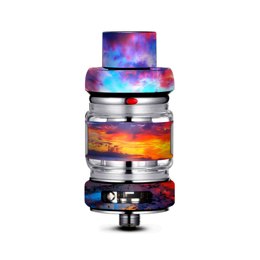  Beautiful Landscape Water Colorful Sky Freemax Mesh Pro Tank Skin