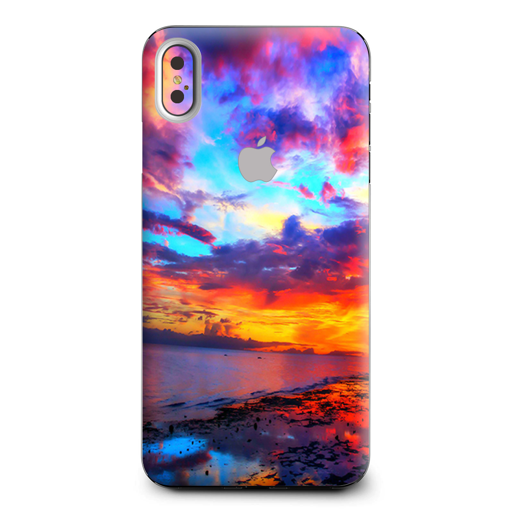 Beautiful Landscape Water Colorful Sky Apple iPhone XS Max Skin