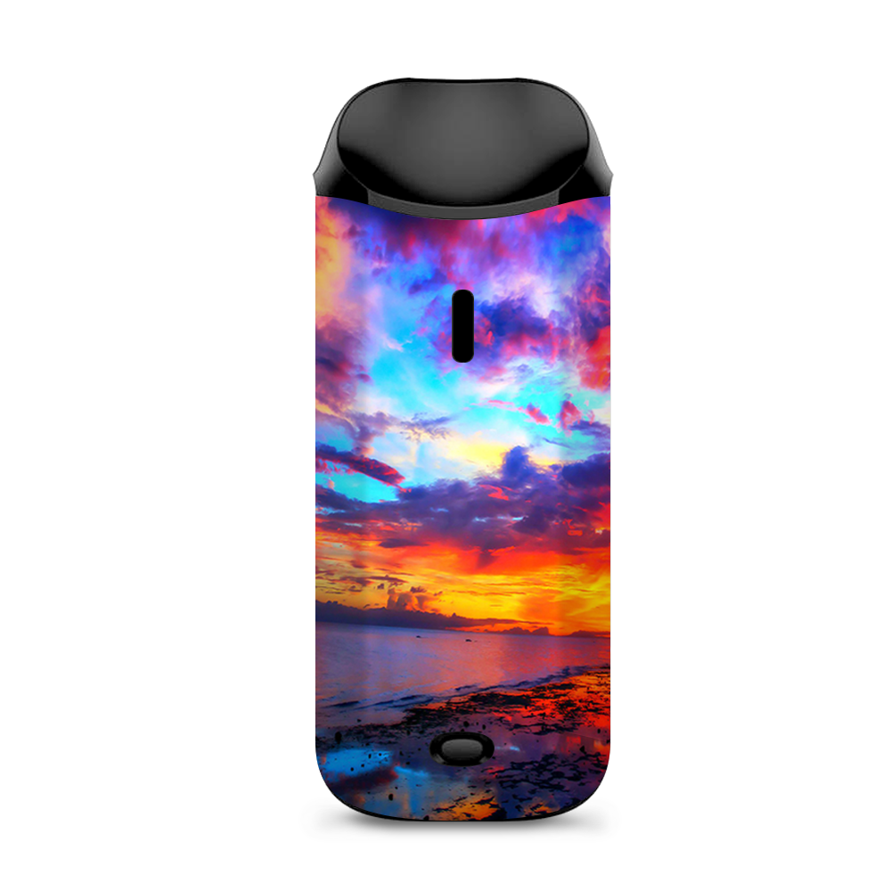  Beautiful Landscape Water Colorful Sky Vaporesso Nexus AIO Kit Skin