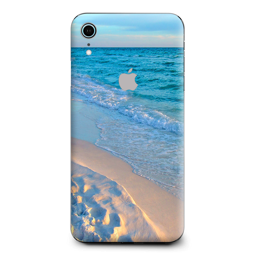 Beach White Sands Blue Water Apple iPhone XR Skin