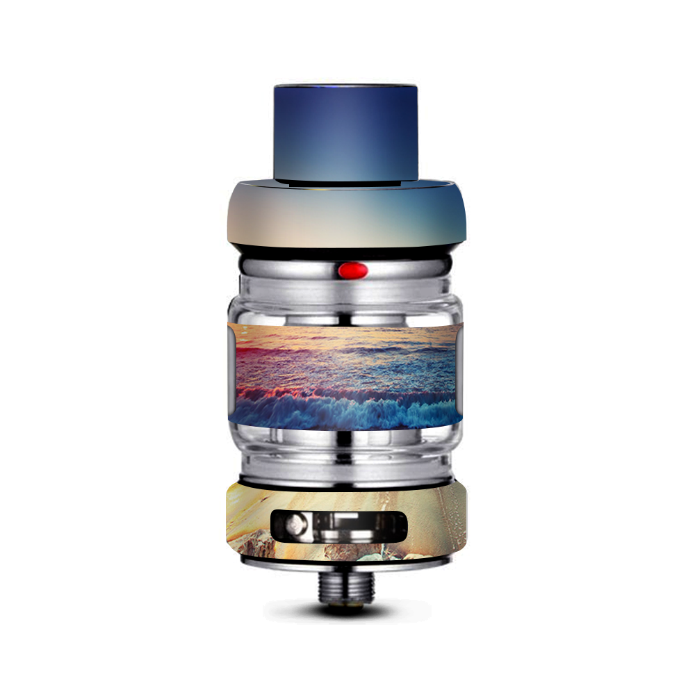  Beach Tide Water Rocks Sunset Freemax Mesh Pro Tank Skin