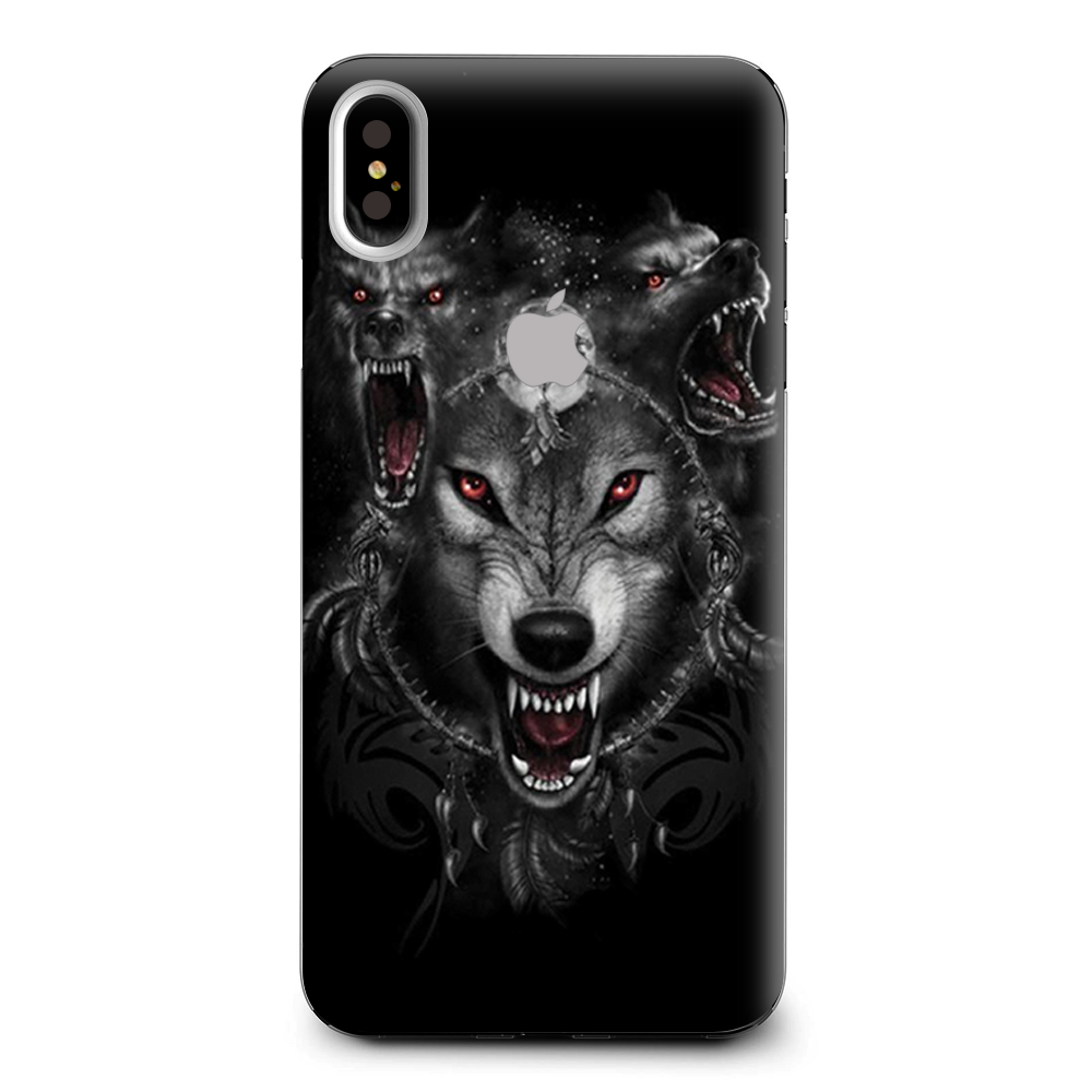 Angry Wolves Pack Howling Apple iPhone XS Max Skin