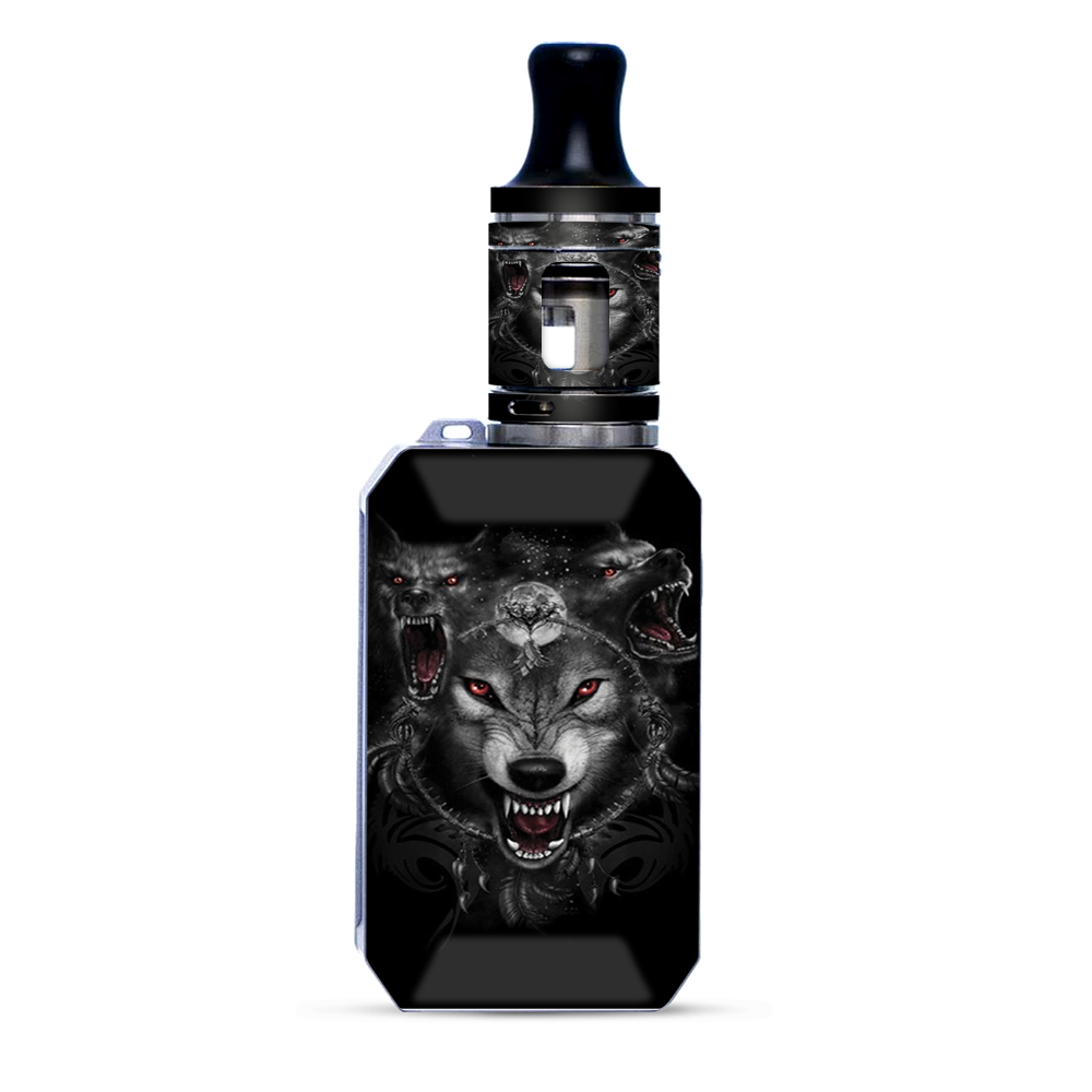 Angry Wolves Pack Howling