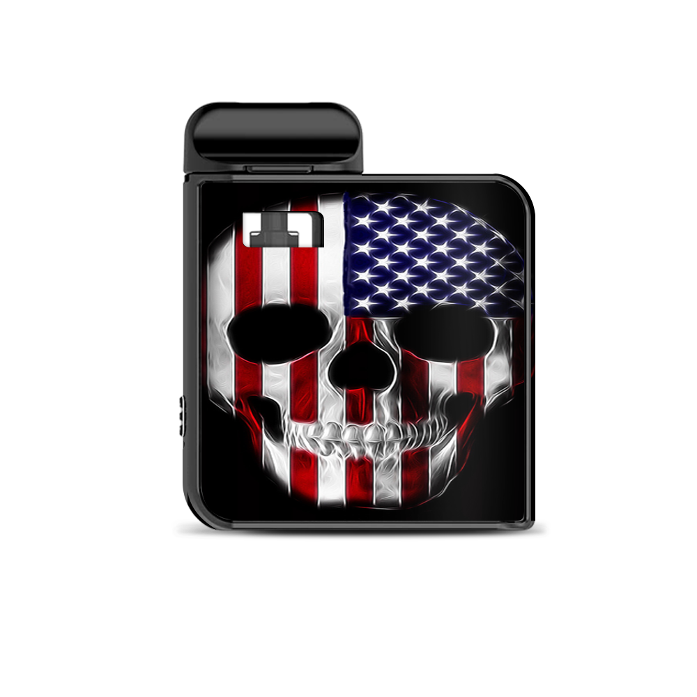  American Skull Flag In Skull Smok Mico Kit Skin