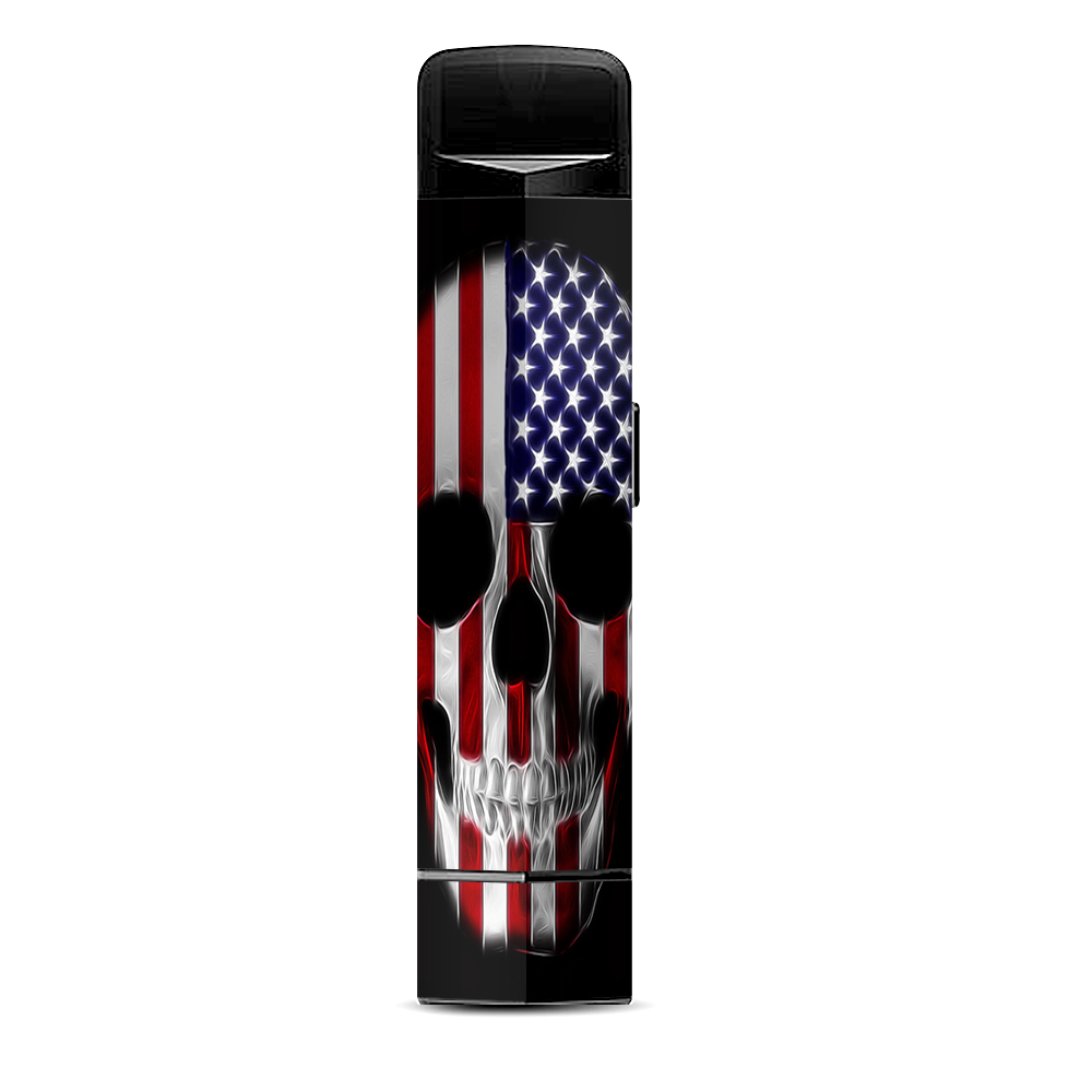  American Skull Flag In Skull Suorin Edge Pod System Skin