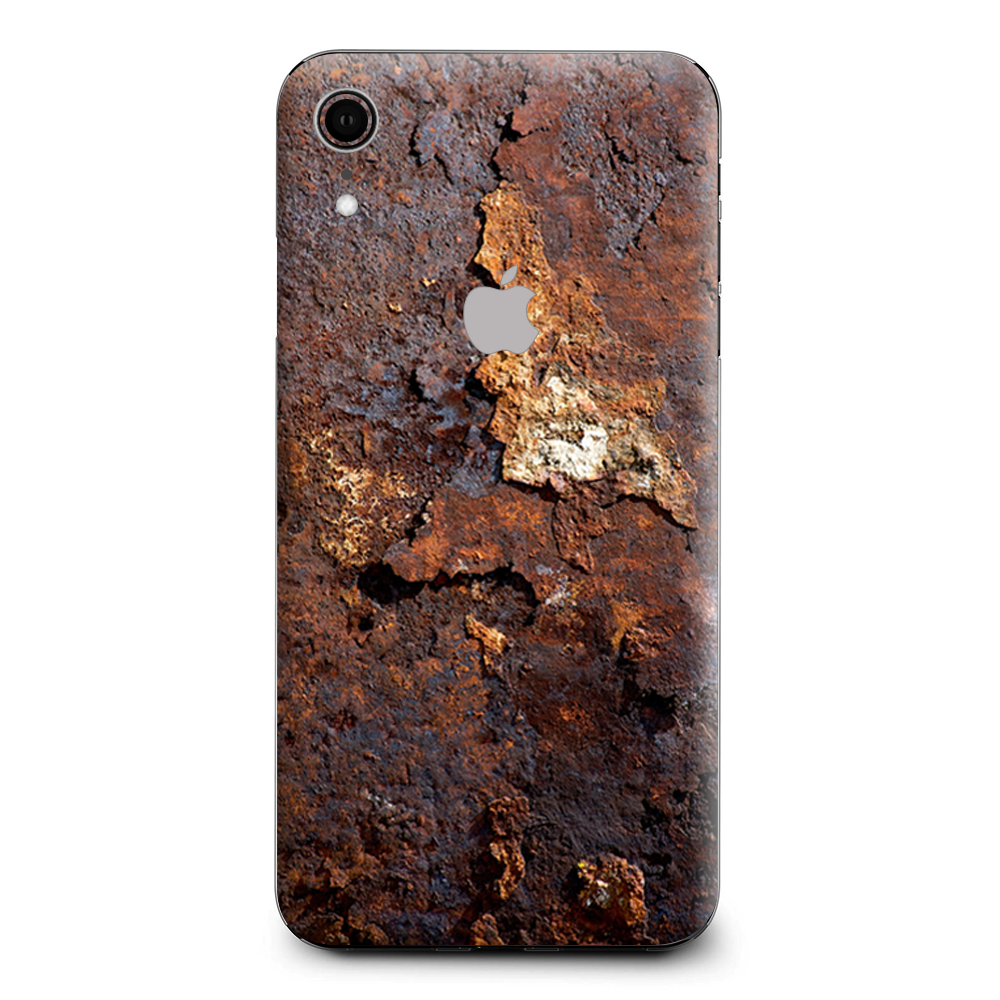 Rusted Away Metal Flakes Of Rust Panel Apple iPhone XR Skin