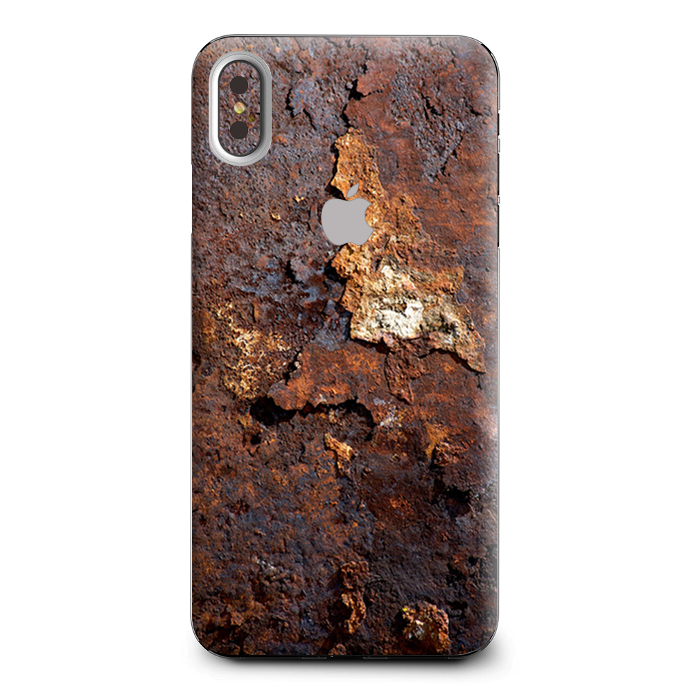 Rusted Away Metal Flakes Of Rust Panel Apple iPhone XS Max Skin