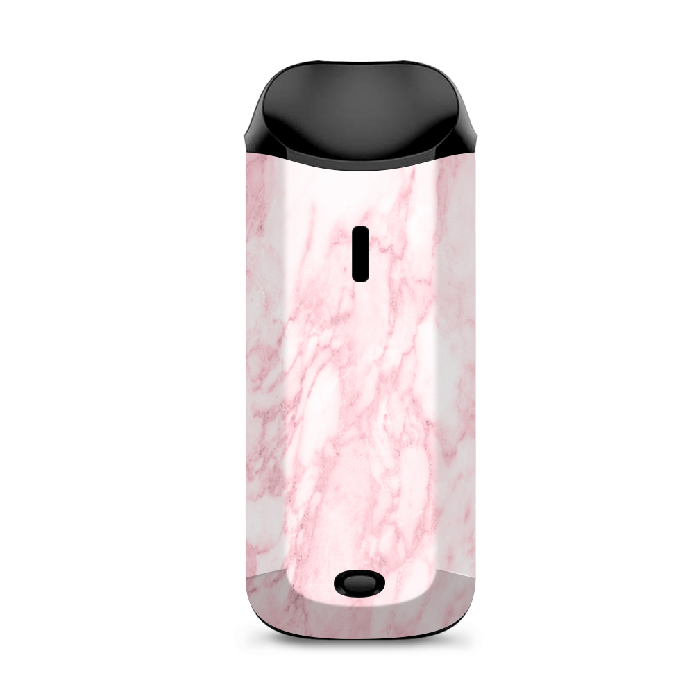  Rose Pink Marble Pattern Vaporesso Nexus AIO Kit Skin