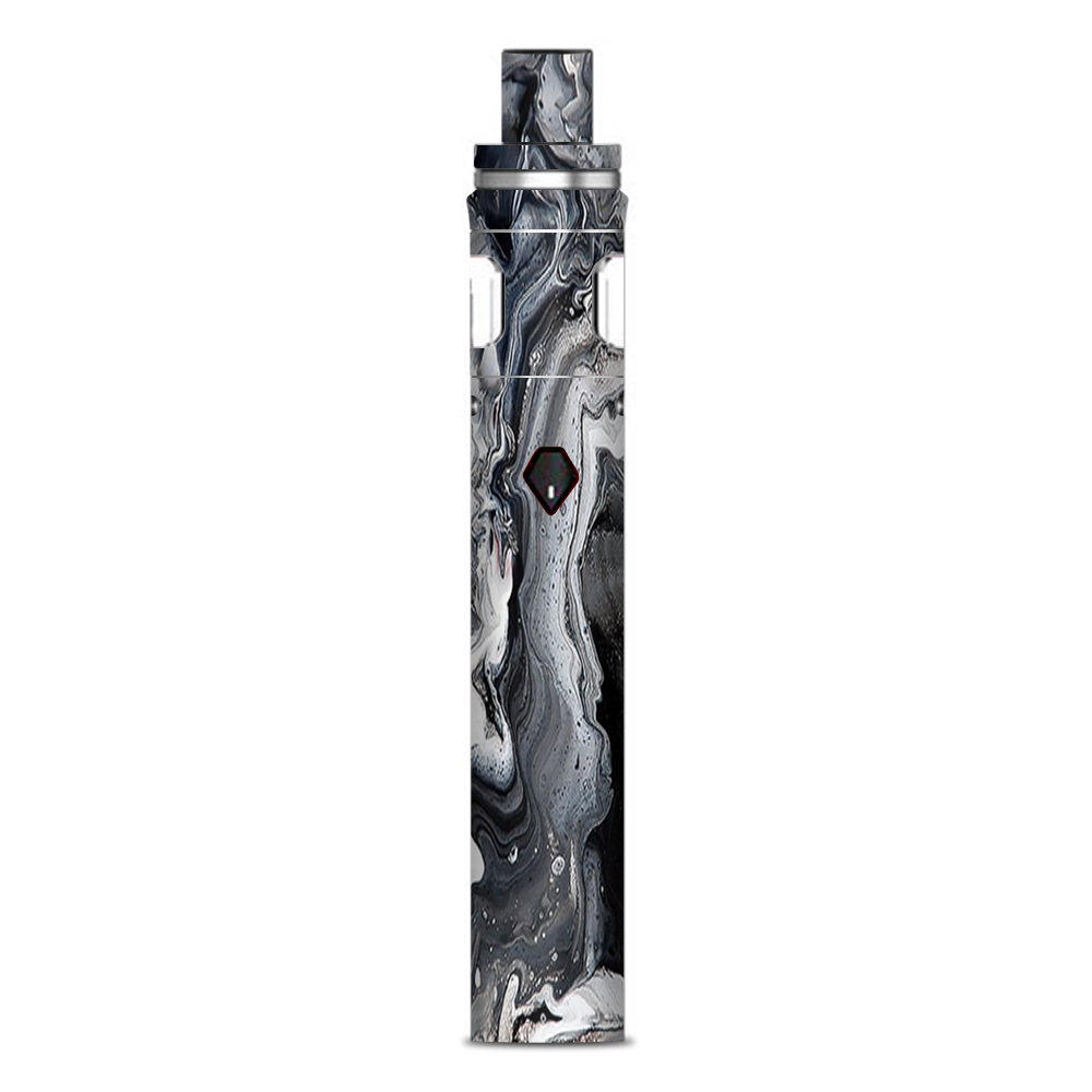  Marble White Grey Swirl Beautiful Smok Nord AIO 19 Skin