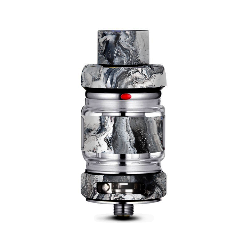  Marble White Grey Swirl Beautiful Freemax Mesh Pro Tank Skin