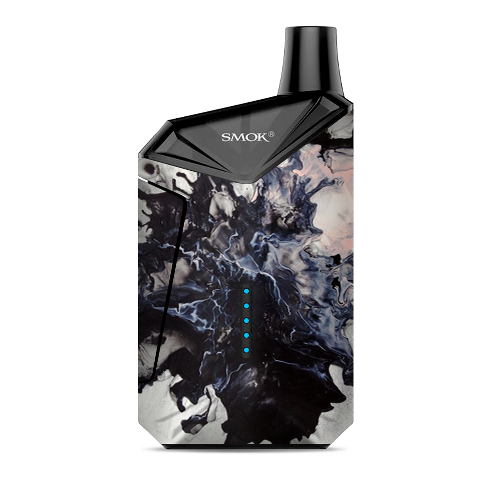  Black White Swirls Marble Granite Smok  X-Force AIO Kit  Skin